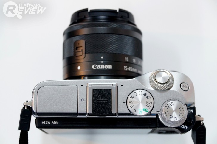 Canon EOS M6 มิลเลอร์เลสระดับจริงจัง กะทัดรัดเบาสบาย ได้ภาพสวย