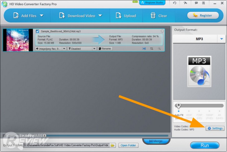 WonderFox HD Video Converter Factory Pro โปรแกรมแปลงไฟล์วิดีโอ 4K แปลงไฟล์เสียง ทำริงโทนได้ด้วย