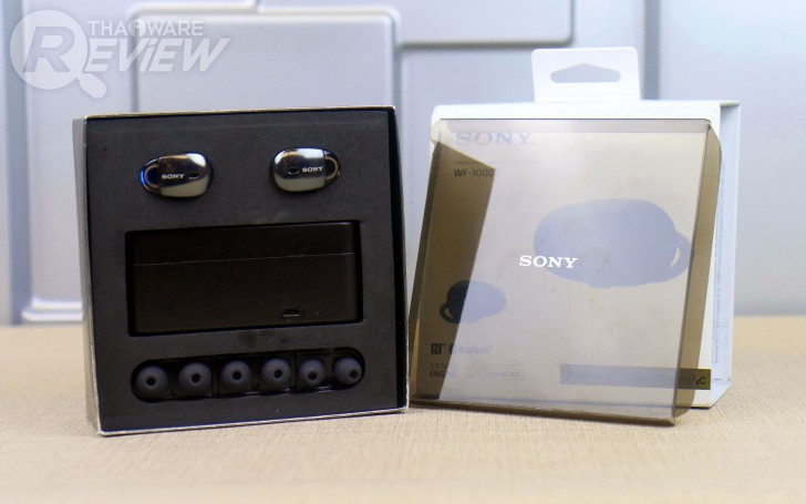 Sony WF-1000X หูฟังไร้สายที่แท้ทรู พร้อมระบบ Noise Canceling ตัดเสียงรบกวน