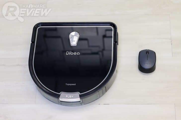 Dibea D960 หุ่นยนต์ดูดฝุ่น D-shape ซอกซอนทำความสะอาดได้มากกว่า ใช้งานง่าย