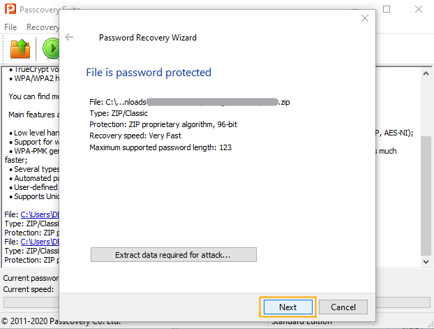 การใช้งานโปรแกรมกู้รหัสผ่าน Passcovery Suite เบื้องต้น