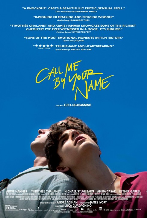 หนัง ภาพยนตร์ Call Me by Your Name