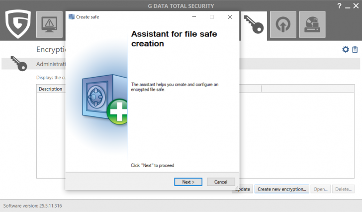 การใช้งานโปรแกรมแอนตี้ไวรัส G Data Total Security