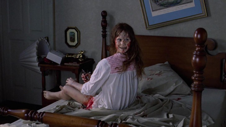 Linda Blair ในหนัง ภาพยนตร์ The Exorcist