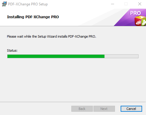 การติดตั้งโปรแกรม PDF-XChange Pro