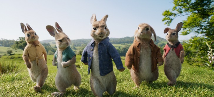 เหล่าครอบครัว Peter ใน หนัง ภาพยนตร์ Peter Rabbit