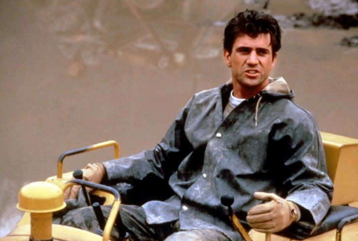 Mel Gibson ในเรื่อง The River ปีค.ศ. 1984 (พ.ศ. 2527)