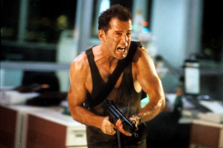 Bruce Willis จากหนัง ภาพยนตร์ Die Hard