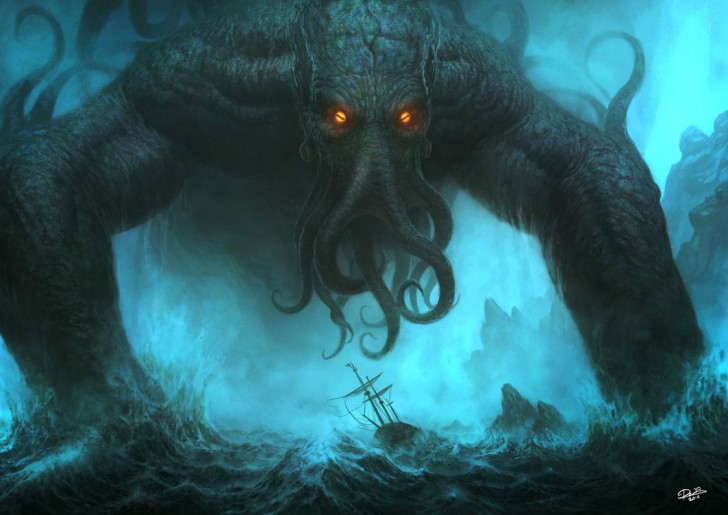 Cthulhu หนึ่งในสัตว์ประหลาดของ H.P. Lovecraft