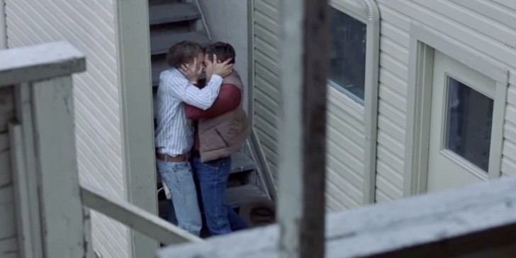 ฉากจูบอันร้อนแรงของ Heath Ledger และ Jake Gyllenhaal ใน หนัง ภาพยนตร์ Brokeback Mountain