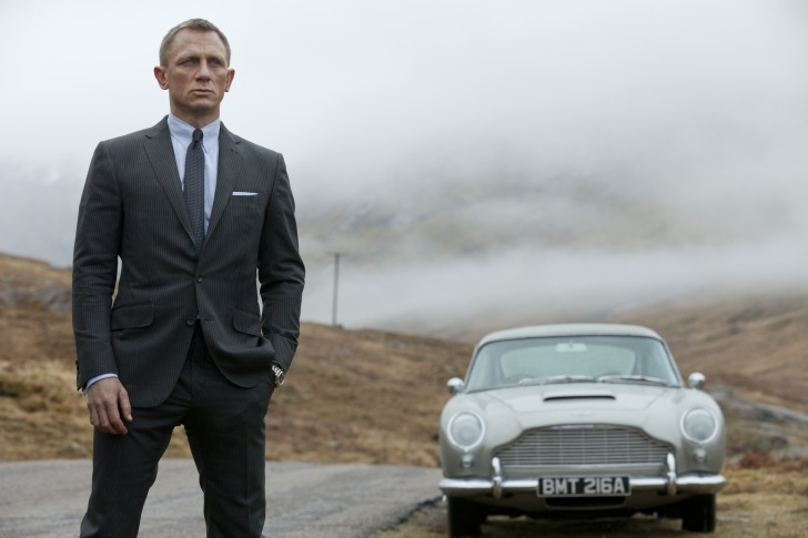 Daniel Craig ในบท James Bond จาก Skyfall