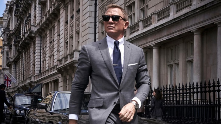 Daniel Craig ในบท James Bond จาก No Time to Die