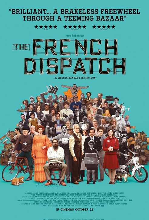 หนัง ภาพยนตร์ The French Dispatch ก๊วนข่าวหัวเห็ด