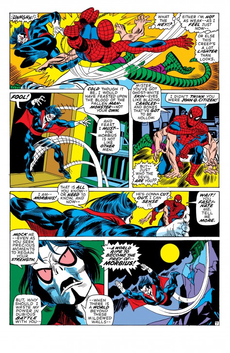ความเกี่ยวข้องของ Morbius กับ Spider-Man