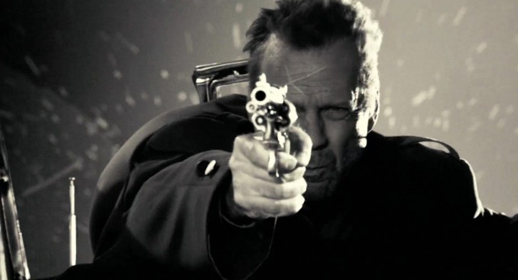 Bruce Willis ในบท Hartigan จากหนัง Sin City