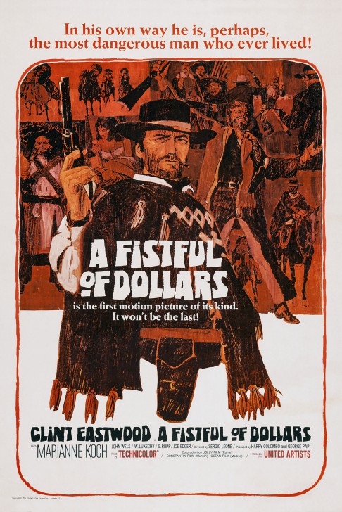 โปสเตอร์หนัง ภาพยนตร์ A Fistful of Dollars