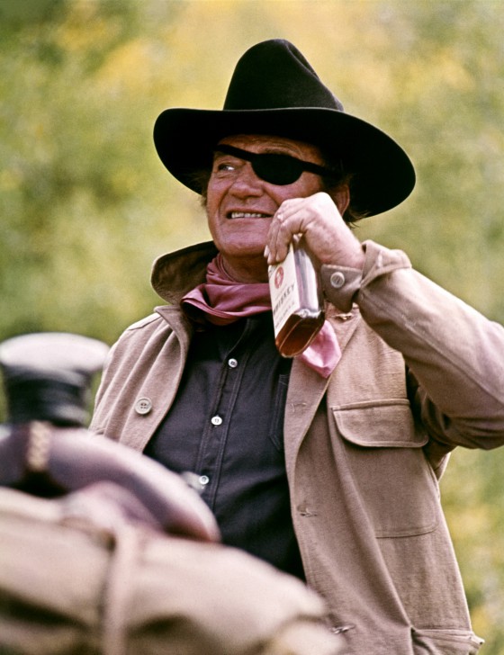 John Wayne จากหนัง ภาพยนตร์ True Grit ค.ศ. 1969 (พ.ศ. 2512)