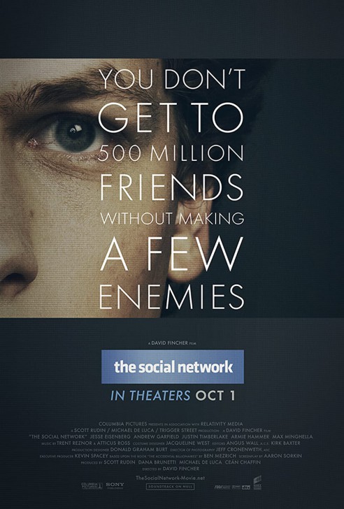 โปสเตอร์ หนัง ภาพยนตร์ The Social Network