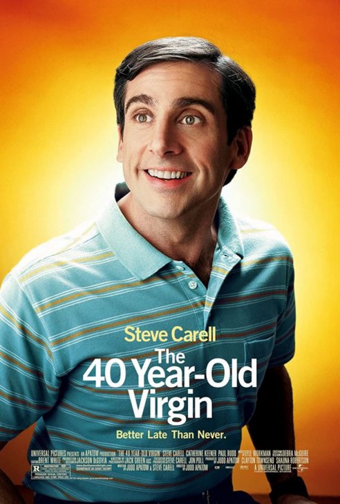 โปสเตอร์หนัง ภาพยนตร์ The 40-Year-Old Virgin - 40 ปี โอ้ว! ยังจิ้น