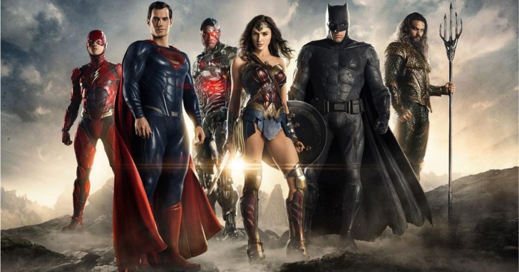 เหล่า Justice League จากหนัง ภาพยนตร์ Justice League ค.ศ. 2017 (พ.ศ. 2560)