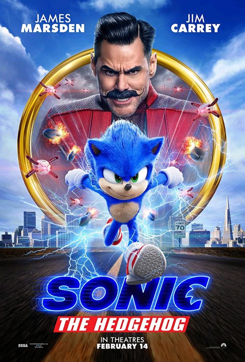 โปสเตอร์หนัง ภาพยนตร์ Sonic the Hedgehog ค.ศ. 2020 (พ.ศ. 2563)
