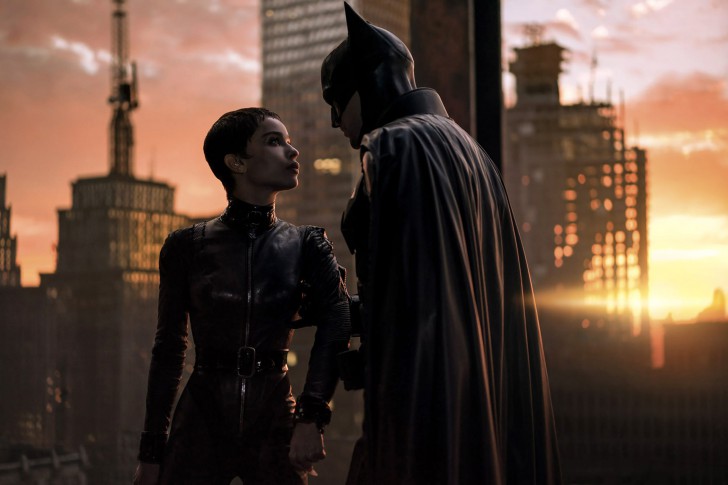 Zoë Kravitz และ Robert Pattinson จากหนัง ภาพยนตร์ The Batman - เดอะ แบทแมน