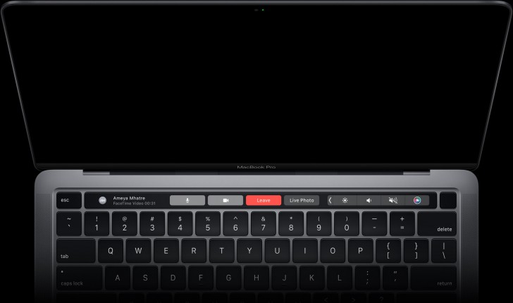 Touch Bar ใน MacBook Pro