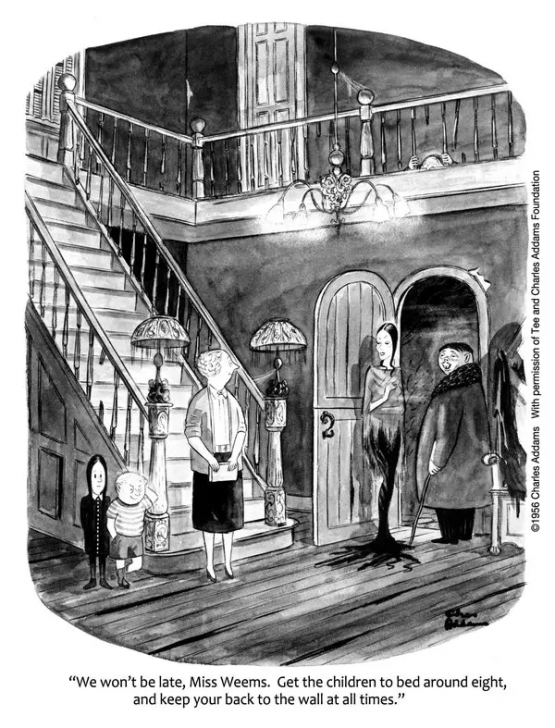การ์ตูน The Addams Family ค.ศ. 1938 (พ.ศ. 2481)