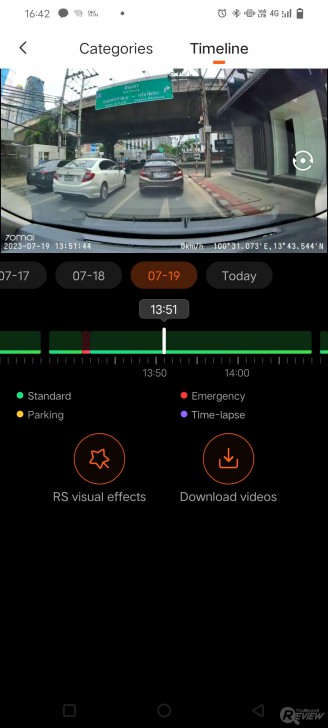 การเช็ควิดีโอบนกล้องติดรถยนต์ 70mai 4K A810 HDR (How to view videos on dashcam)