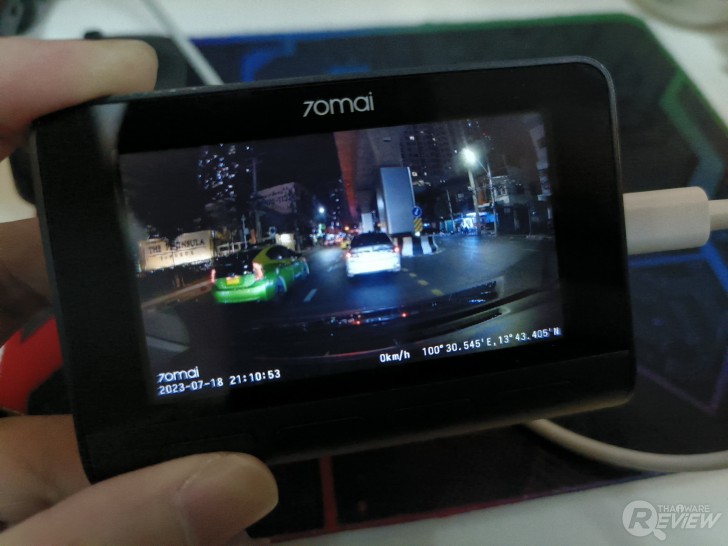การเช็ควิดีโอบนกล้องติดรถยนต์ 70mai 4K A810 HDR (How to view videos on dashcam)