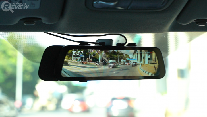 กล้องติดรถยนต์ 70mai Dash Cam S500 โมเดลกระจกมองหลัง จอทัช 3K มีกล้องหลังกันน้ำได้