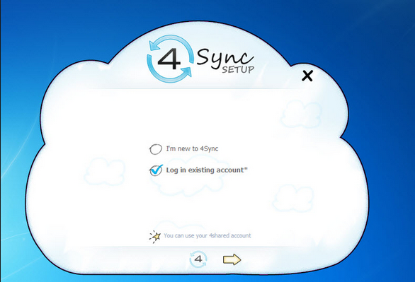 4Sync โปรแกรมสำรองข้อมูล (Backup ข้อมูล) บนอินเทอร์เน็ต