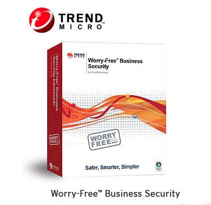 โปรแกรมแอนตี้ไวรัส สำหรับธุรกิจขนาดเล็ก รุ่นมาตรฐาน Trend Micro Worry Free Business Security Standard