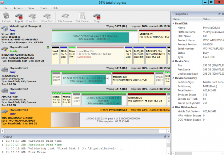 โปรแกรมลบข้อมูลถาวร รุ่นโปร KillDisk Professional for Windows