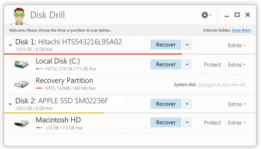 Disk Drill Data recovery