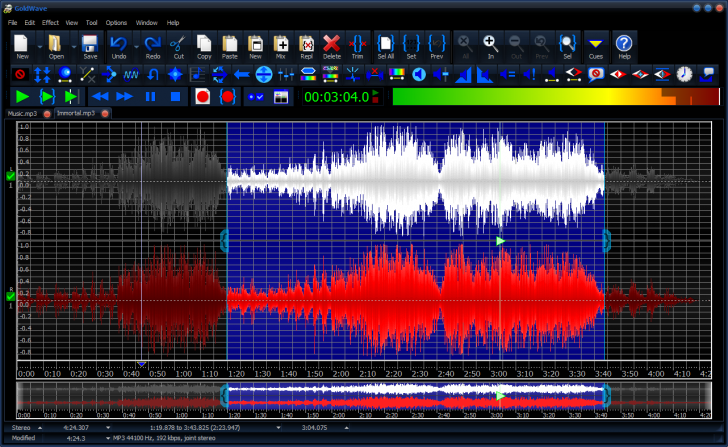 GoldWave Digital Audio Editor