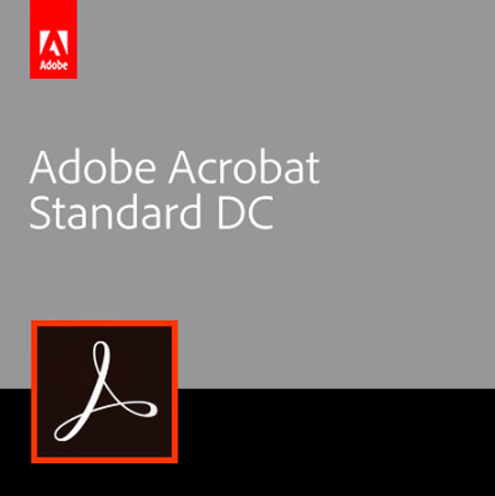 โปรแกรมจัดการเอกสาร PDF รุ่นมาตรฐาน Adobe Acrobat Standard DC for Teams