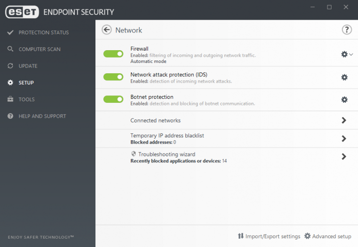 โปรแกรมแอนตี้ไวรัส สำหรับธุรกิจ ปกป้อง PC และอุปกรณ์พกพา ESET Endpoint Security