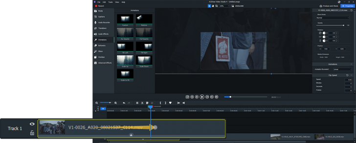 โปรแกรมตัดต่อวิดีโอ ACDSee Luxea Video Editor