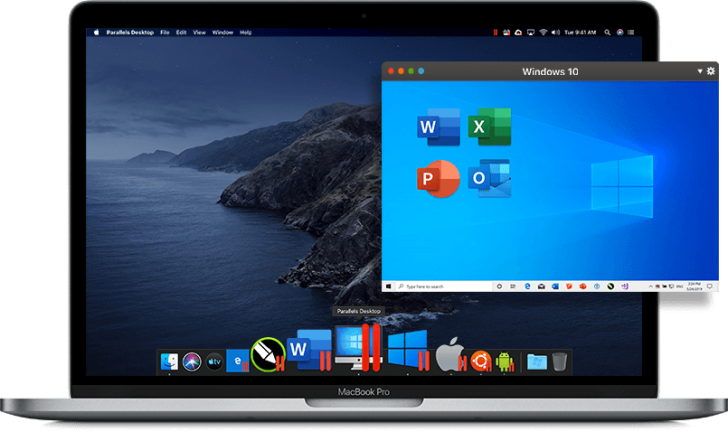 โปรแกรมจำลองวินโดวส์บนเครื่องแมค Parallels Desktop 19 for Mac