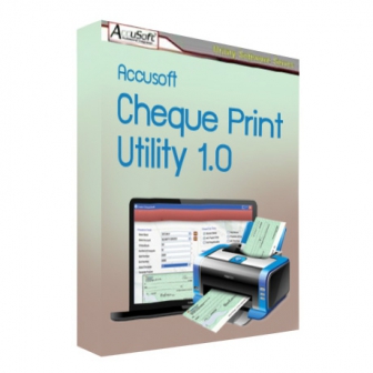 Cheque Print Utility (โปรแกรมพิมพ์เช็ค รองรับการจ่ายเช็ค รับเช็ค พร้อมออกรายงาน)