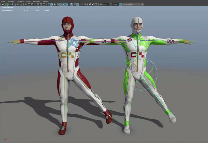 โปรแกรมออกแบบ ทำอนิเมชัน 3 มิติ Autodesk Maya 2024
