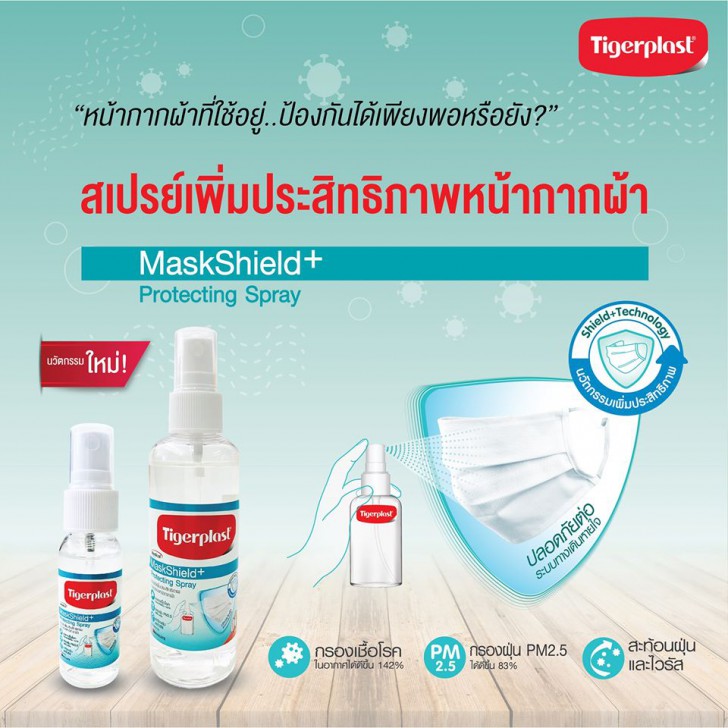 Tigerplast MaskShield Plus Protecting Spray