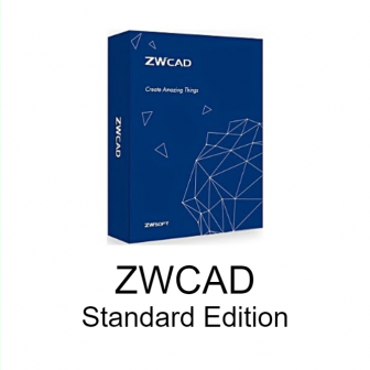 โปรแกรมออกแบบ 2 มิติ ZWCAD 2024 Standard Edition โปรแกรมออกแบบวิศวกรรม 2D เทียบเท่า AutoCAD Lite ในราคาถูก ใช้งานง่าย เสียเงินค่าลิขสิทธิ์ครั้งเดียวไม่เสียรายปี