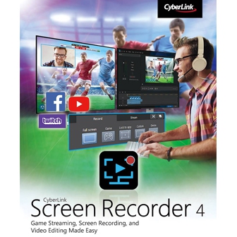 CyberLink Screen Recorder 4 โปรแกรมอัดวิดีโอหน้าจอ เพื่อทำ Video Streaming ถ่ายทอดสด, แคสเกม, ทำสื่อการสอน, พรีเซนเทชัน ฯลฯ ตัดต่อวิดีโอได้ ลูกเล่นวิดีโอเพียบ