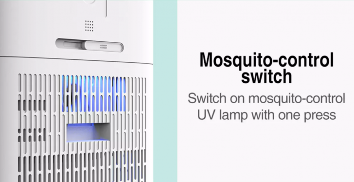 เครื่องฟอกอากาศ ดักยุง ฆ่าเชื้อโรค Viomi Smart Air Purifier Pro (UV)