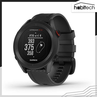 Garmin Approach S12 (นาฬิกากอล์ฟอัจฉริยะ ระบบ GPS หน้าจอคมชัด ดูกลางแจ้งได้ ติดตามผลคะแนนได้)