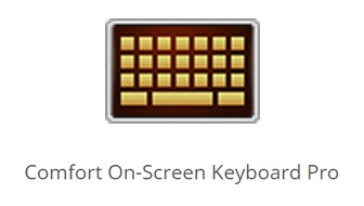 โปรแกรมคีย์บอร์ดเสมือน Comfort On-Screen Keyboard Pro