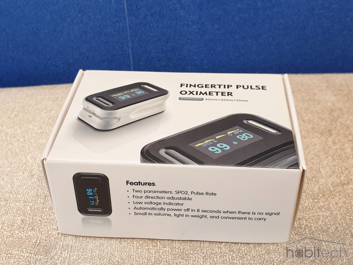 เครื่องวัดออกซิเจนปลายนิ้ว Fingertip Pulse Oximeter YK-81C