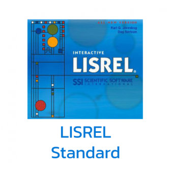 LISREL Standard (โปรแกรมสถิติ ในรูปแบบ โมเดลสมการโครงสร้าง สำหรับสถานศึกษา ติดตั้งได้ 2 เครื่อง สำหรับงานวิจัยทางสังคมวิทยา และพฤติกรรมศาสตร์)